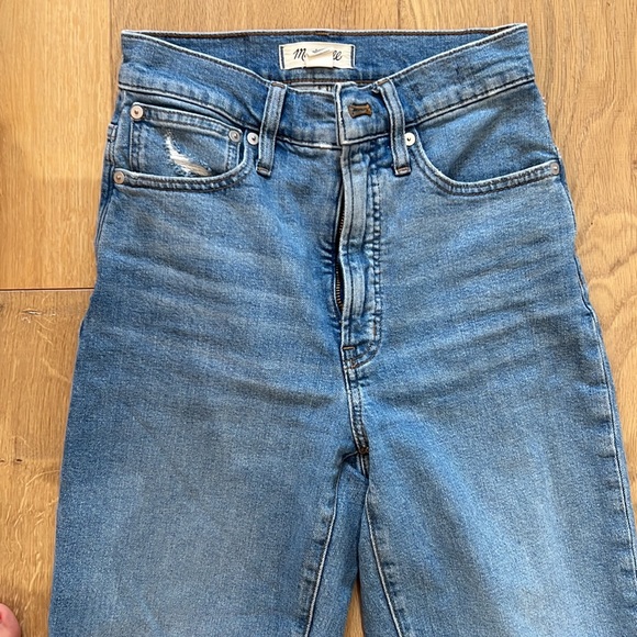 Madewell straight leg vintage crop jeans - Picture 4 of 9